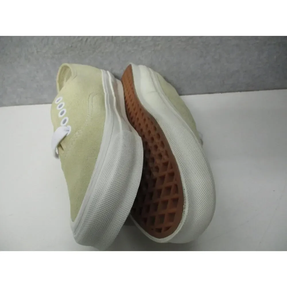Vans Authentic Shoes Mens Size 8 Womens 9.5 Beige Suede OG LX Beige Cream